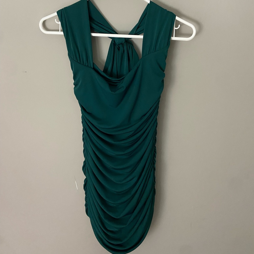 Lucy In The Sky Emerald Green Bodycon Dress Size S